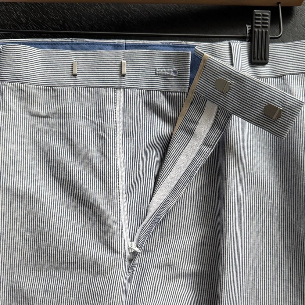 Banana Republic Seersucker Dress Pants